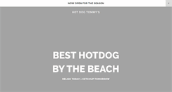 Desktop Screenshot of hotdogtommys.com